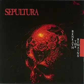 Обложка альбома Sepultura «Beneath the Remains» (1989)