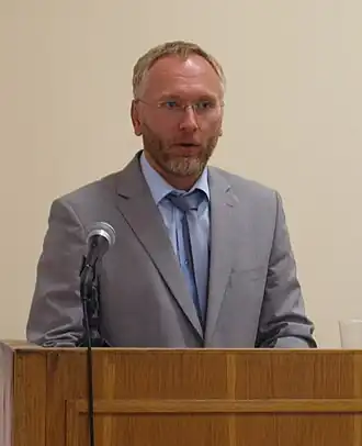 Выступление А.В. Апанасенка в Санкт-Петербургском институте истории РАН