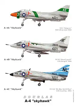 A-4 skyhawk A/B/C
