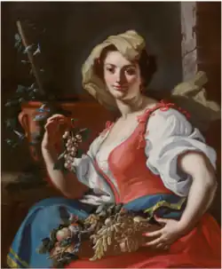 Aллегория осени. 1700-е. Холст, масло. Частное собрание