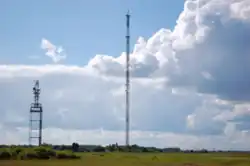 АМС Татарск. Высота - 201,8 метров