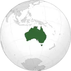 Карта Австралии