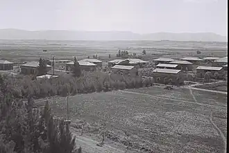 Вид на Маоз-Хаим в 1943 году