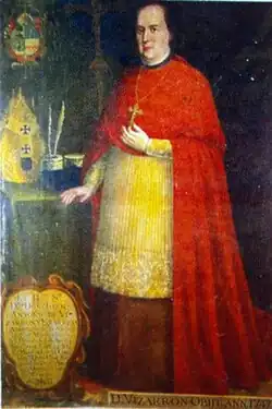 портрет работы Николаса Родригеса Хуареса, XVIII в.