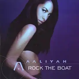 Обложка сингла Алии «Rock the Boat» (2002)