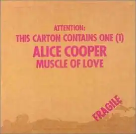 Обложка альбома Alice Cooper «Muscle of Love» (1973)