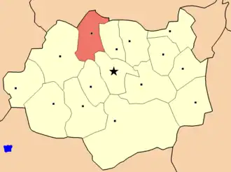 Адаацаг на карте