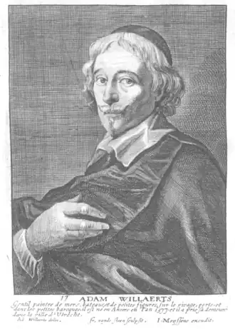 Портрет Адама Виллартса в «Золотом кабинете благородных искусств»