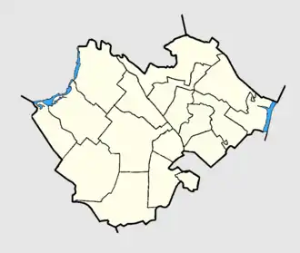 Городищенский район на карте