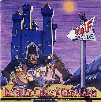 Обложка альбома Adolf Castle «Really Crazy Germans» (1994)