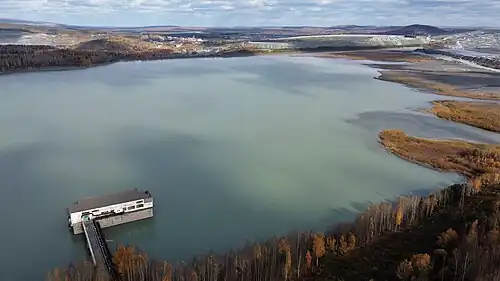 Пруд-отстойник оборотной воды