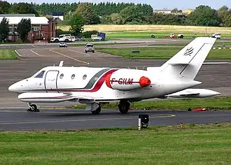 Aérospatiale Corvette впервые поднялся в воздух в 1970 году и был пущен в производство в 1974 году. Была построена 41 машина.