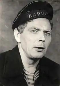 Агеев в пьесе «Любовь Яровая». 1951 г.