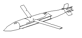 Diagram of AGM-154A weapon