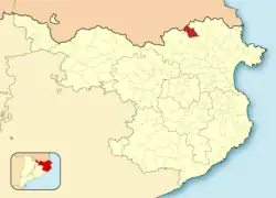 Расположение муниципалитета на карте провинции