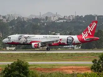 Airbus A320-200 в ливрее «Пионер»