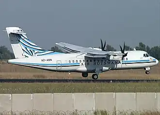 ATR-42, идентичный совершившему таран