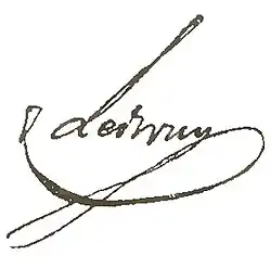 Изображение автографа