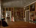 Салон в доме художника. 1830.