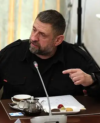 Во время встречи с Владимиром Путиным,13 июня 2023 года