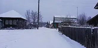 Главная улица Алёшино