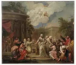 Ифигения в Тавриде. До 1738. Холст, масло. Частное собрание