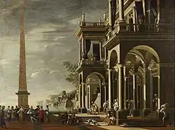 Каприччио. Между 1645 и 1660. Холст, масло. Частное собрание