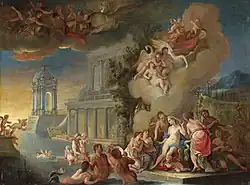 Туалет Венеры. Медь, масло. Частное собрание