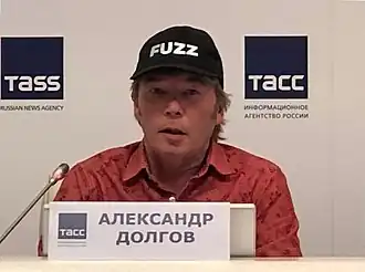 Александр Долгов в офисе ТАСС (Санкт-Петербург), май 2021 г.