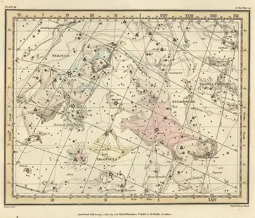 Страница № 6: Персей и Голова Горгоны, Андромеда, Треугольник и Слава Фридриха II