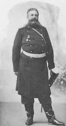 А. Мейстер в чине полковника. Пекин, 1900.