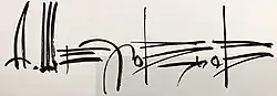Изображение автографа