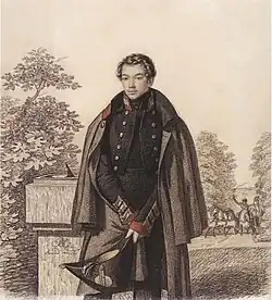 Портрет Александра Васильевича Раевского, первая половина1820-х гг. (ГТГ)