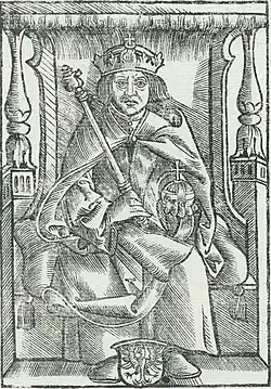 Александр Ягеллончик. Гравюра неизвестного автора, 1521