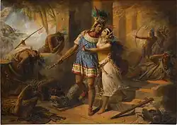 Теласко. На сюжет произведения «История ацтекской принцессы Амазили и её брата Теласко».