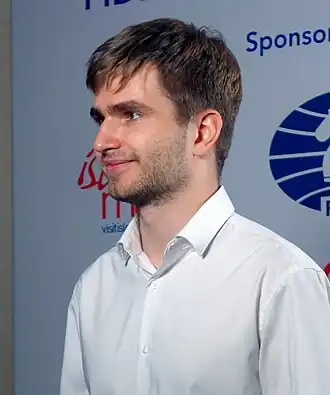 на турнире FIDE Grand Swiss в 2023 году