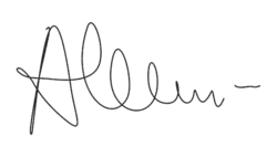Изображение автографа