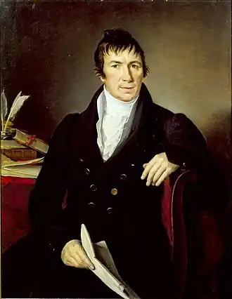 портрет работы Василия Тропинина,1810-е гг. (ТОХМ)