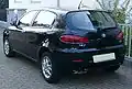 Обновленная Alfa Romeo 147. Вид сзади