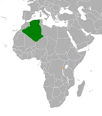 Алжир и Руанда