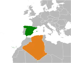 Алжир и Испания