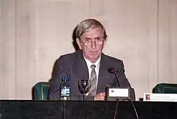 На конференции в Испании (2005). Фото из личного архива Мартина Празаускаса