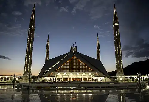 Мечеть ночью