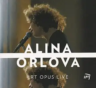 Обложка альбома Алины Орловой «LRT Opus Live» (2013)