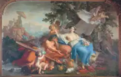 Aллегория Азии. 1760. Палаццо Киджи, Рим