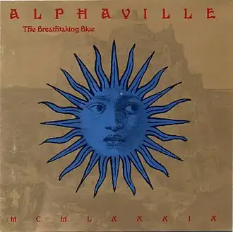 Обложка альбома Alphaville «Breathtaking Blue» (1989)