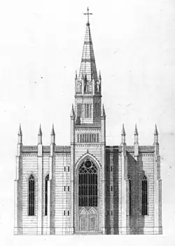 Фасад нового здание Альтштадтской церкви