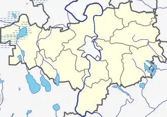 Алитус на карте