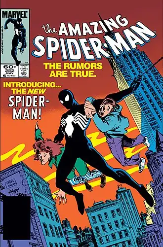Обложка The Amazing Spider-Man #252 (май, 1984).Художники — Рон Френз и Клаус Янсон.