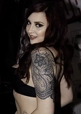 Иви на выставке AVN Expo, 2016 год